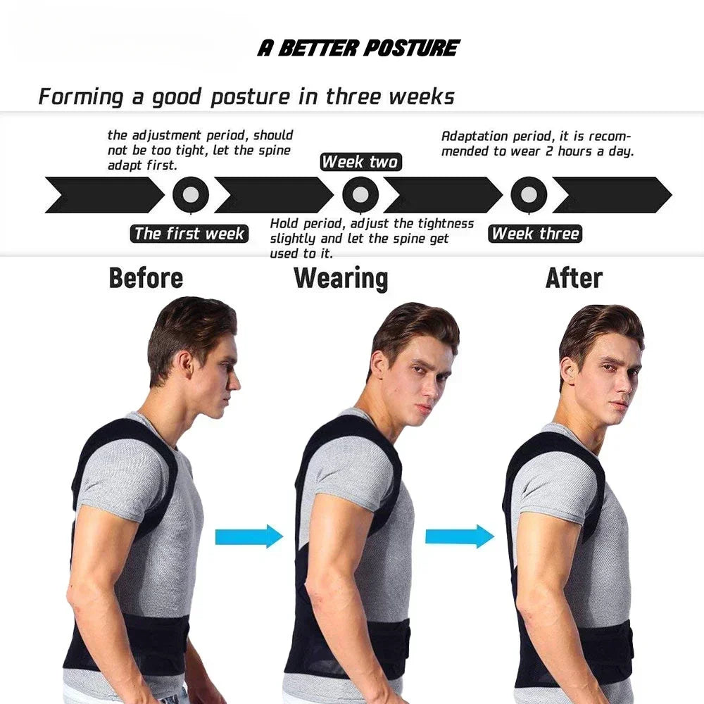 Back & Shoulder Posture Corrector